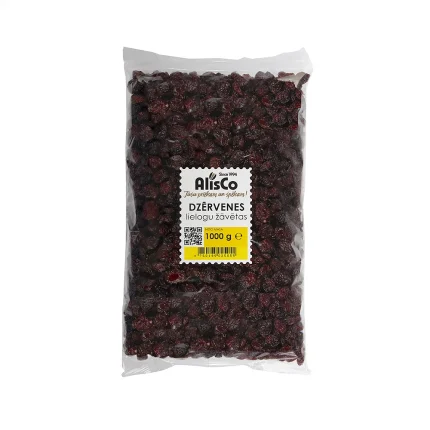 Dried large cranberries 1kg
